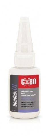 CX-80 Klej cyjanoakrylowy Bondicx01 50g
