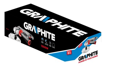 Polerka 1300W, tarcza 180 mm, obroty 1000-3000 min