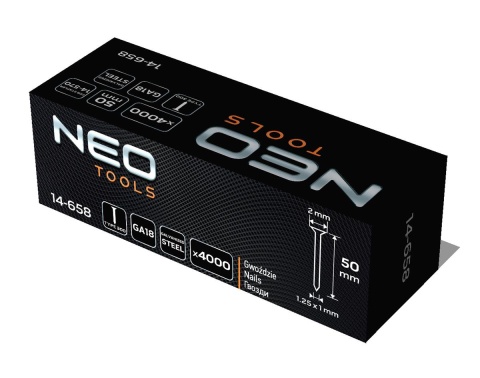 Gwoździe galwanizowane 50 mm do zszywacza pneumatycznego