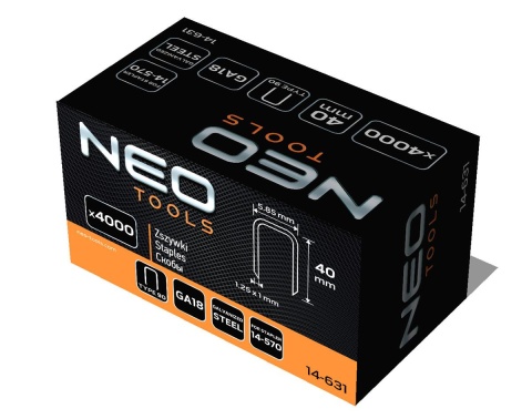 Zszywki galwanizowane 40 mm do zszywacza pneumatycznego