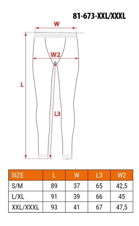 Kalesony termoaktywne CARBON, 81-673-L/XL Neo