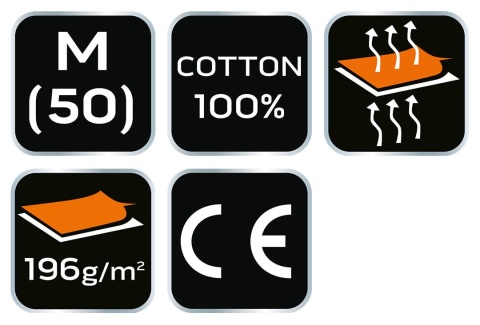 Koszulka polo DENIM, czarna, rozmiar M