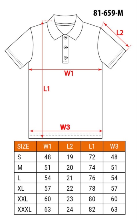 Koszulka polo DENIM, czarna, rozmiar M