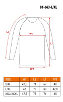 Koszulka termoaktywna CARBON, 81-663-L/XL Neo