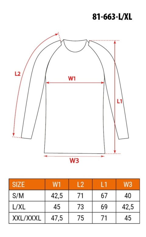Koszulka termoaktywna CARBON, 81-663-XXL/XXXL Neo
