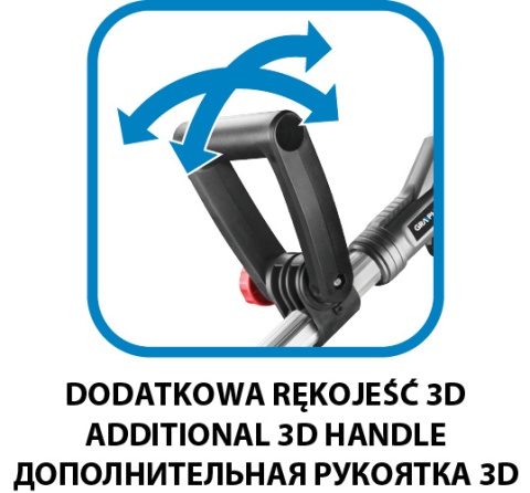Zestaw E+: podkaszarka (58G030) + akumulator 2ah + ładowarka 58G030-BC