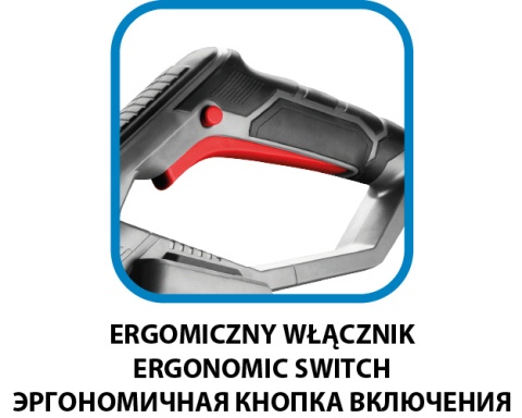 Zestaw E+: podkaszarka (58G030) + akumulator 2ah + ładowarka 58G030-BC