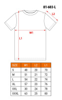 T-shirt roboczy Premium PRO, rozmiar L