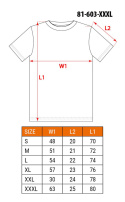 T-shirt roboczy Premium PRO, rozmiar XXXL
