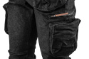 Spodnie robocze 5-kieszeniowe DENIM, czarne, XS