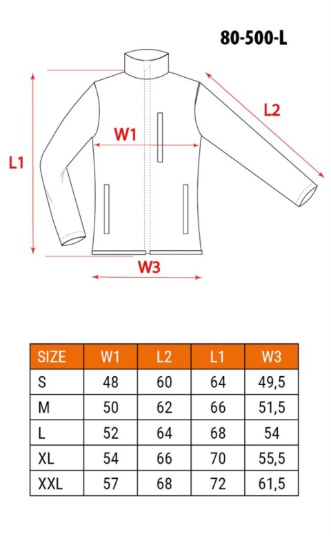 Bluza polarowa damska czarna rozmiar M 80-500 NEO