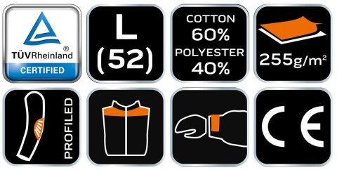 Bluza robocza CAMO, rozmiar L 81-211 NEO