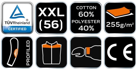 Bluza robocza CAMO, rozmiar XXL 81-211 NEO