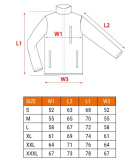 Bluza polarowa, grafitowa, rozmiar XXL 81-503 Neo