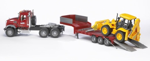 Zabawka Bruder Top Profi Mack Z Lawetą I Ładowarką