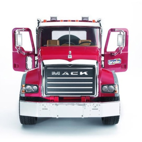 Zabawka Bruder Mack z Lawetą i Ładowarką