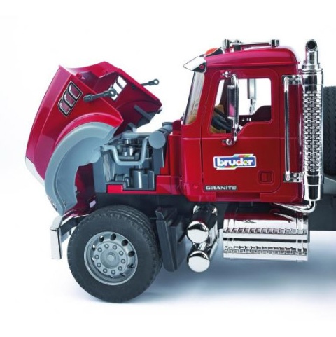 Zabawka Bruder Mack z Lawetą i Ładowarką Jcb 028