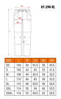 Spodnie robocze PREMIUM,4 way stretch czarne 81-290-XL Neo