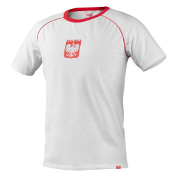 T-shirt kibica Polska, rozmiar XL