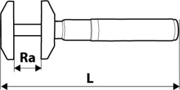 Klucz nastawny "francuz" 260 mm, zakres 0 - 55 mm