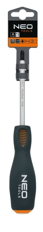 Wkrętak krzyżowy PZ0 x 75 mm, S2 04-031 NEO Wkrętak krzyżowy PZ0 x 75 mm, S2 04-031 NEO