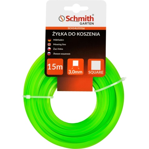 ŻYŁKA KWADRAT 3,0mmx15m SCHMITH