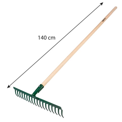 Grabie uniwersalne proste, 18 zębów 15G058 Verto