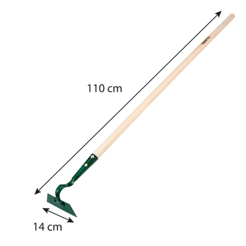 Motyka trapezowa 14 cm trzon drewniany 15G039 Verto