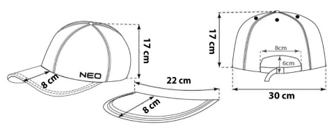 Czapka z daszkiem 81-637 Neo Czapka z daszkiem 81-637 Neo