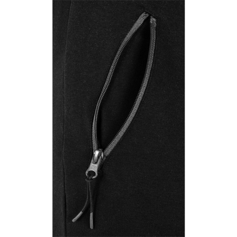 Spodnie dresowe COMFORT, czarno-szre, rozmiar