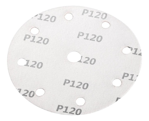 Krążki ścierne 150 mm, P120, 5 sz