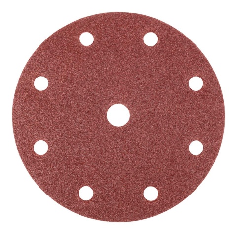 Krążki ścierne 150 mm, P80, 5 szt., z 9
