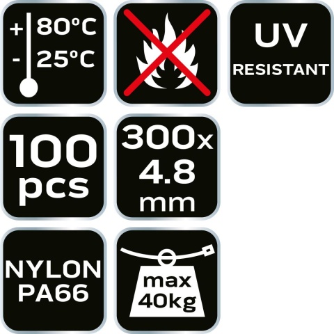 Opaski zaciskowe EXTREME