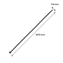 Opaski zaciskowe EXTREME 7.6 × 400 mm, czarne