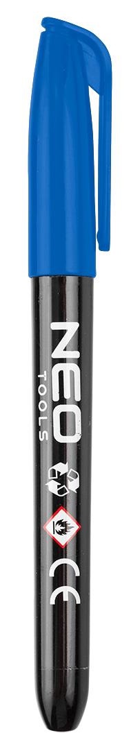 Marker budowlany, 4 kolory, permanentny, wodoodporny, olejowy, 4