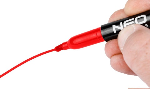 Marker budowlany, 4 kolory, permanentny, wodoodporny, olejowy,