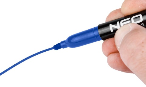 Marker budowlany, 4 kolory, permanentny, wodoodporny, olej