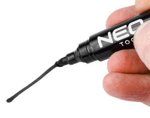 Marker budowlany, czarny, permanentny, wodoodporny, olejowy, wielokrotność 20 s