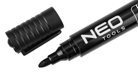 Marker budowlany, czarny, permanentny, wodoodporny, olejowy, wielokrotność 20