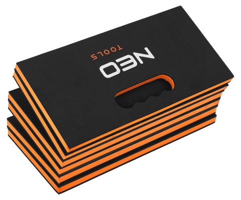 Składana mata do pracy pod samochodem, 1200 x 400 x 23 mm, 3 warst