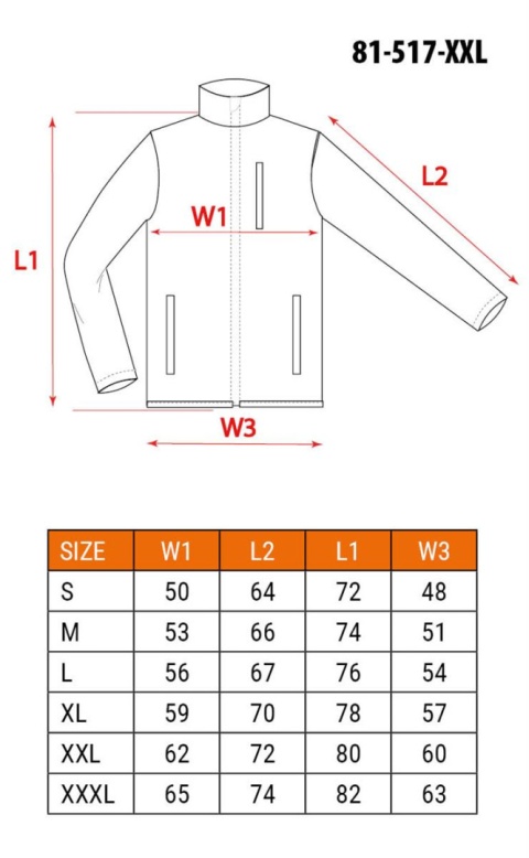 Bluza softshell OUTDOOR, beżow