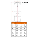 Spodnie robocze HD Slim, pasek 81-238-XXL Neo