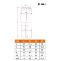 Spodnie robocze softshell, rozmiar L 81-566 NEO