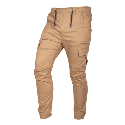 Spodnie robocze OUTDOOR, typu jogger, beżowe, rozmiar S Spodnie robocze OUTDOOR, typu jogger, beżowe, rozmiar S