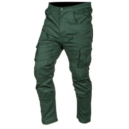 Spodnie robocze OUTDOOR, typu jogger, zielone, rozmiar L