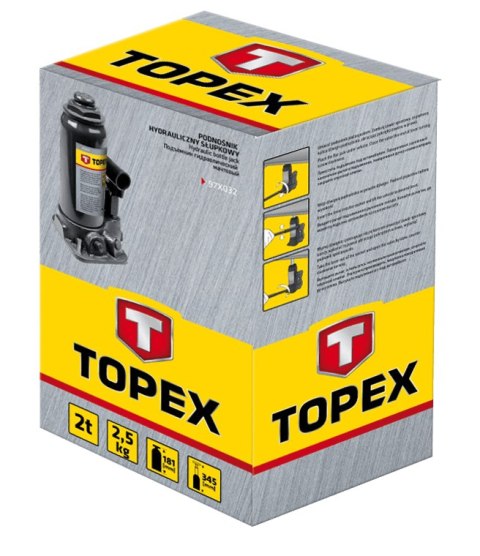PODNOŚNIK SŁUPKOWY 3t 195-370 mm 97X033 TOPEX