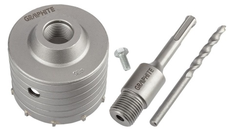 Otwornica widiowa 85mm z adapterem