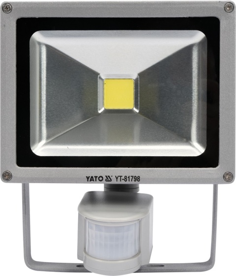 REFLEKTOR DIODOWY Z CZUJNIKIEM RUCHU 20W YT-81798