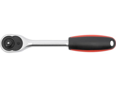 GRZECHOTKA PROSTA Z PŁASKĄ RĘKOJEŚCIĄ  1/2" 90T YT-03243