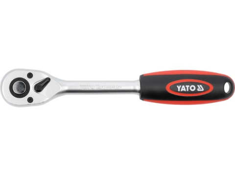GRZECHOTKA PROSTA Z PŁASKĄ RĘKOJEŚCIĄ  1/2" 90T